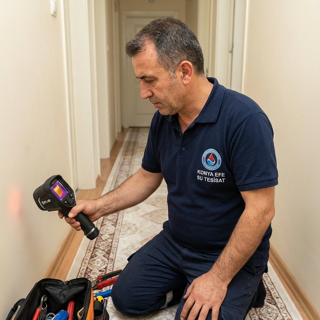 Konya Su Kaçağı Tespiti ve Tamiri